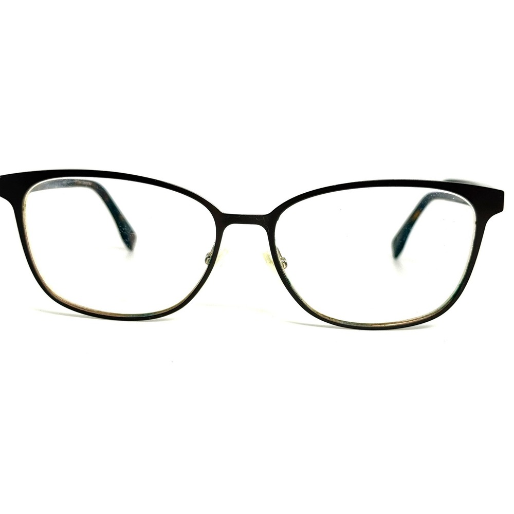 Fendi FF 0386 09Q Gold Tortoise Cat Eye Eyeglass Frames Italy 55-15-145